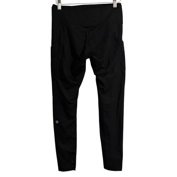 Lululemon Fast And Free 7/8 Tight Black 7 Pocket Approx. Size 8 - Picture 12 of 16
